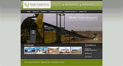 Desktop Screenshot of divideconstructors.com